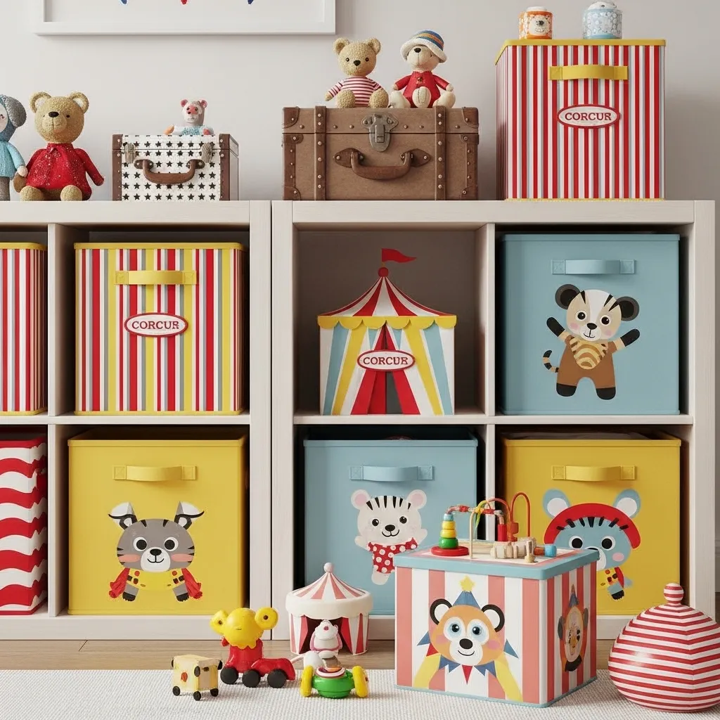 Corral Clutter with Themed Storage