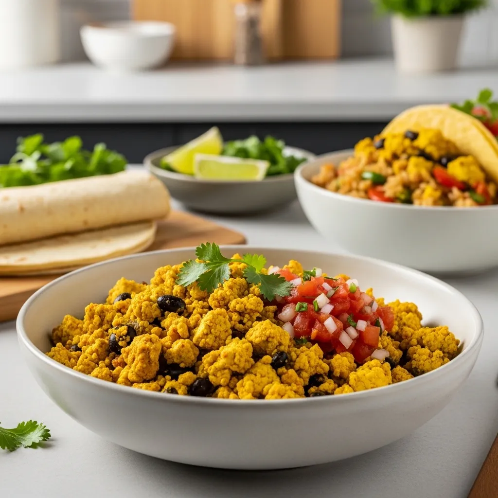 Creative with High-Protein Tofu Scrambles