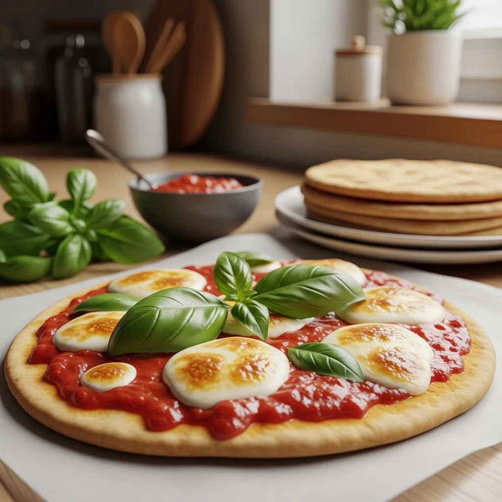 Curate Your Own Mini Margherita Pizza