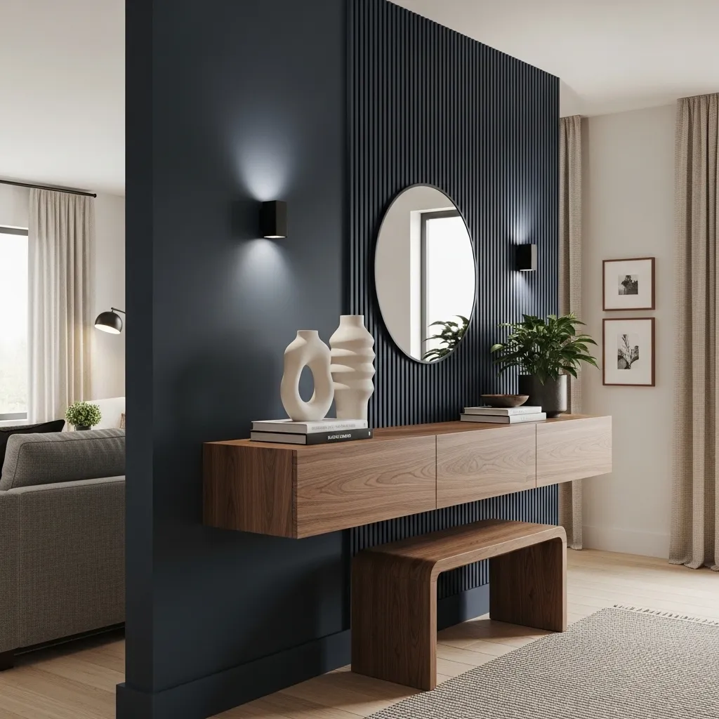 Define the Zone with a Bold Wall