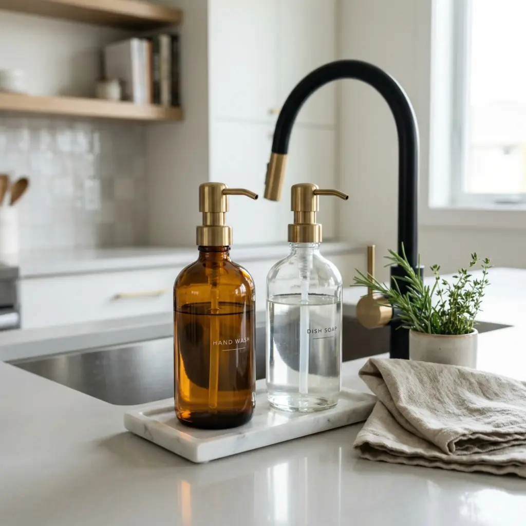 Ditch Ugly Plastic Soap Bottles