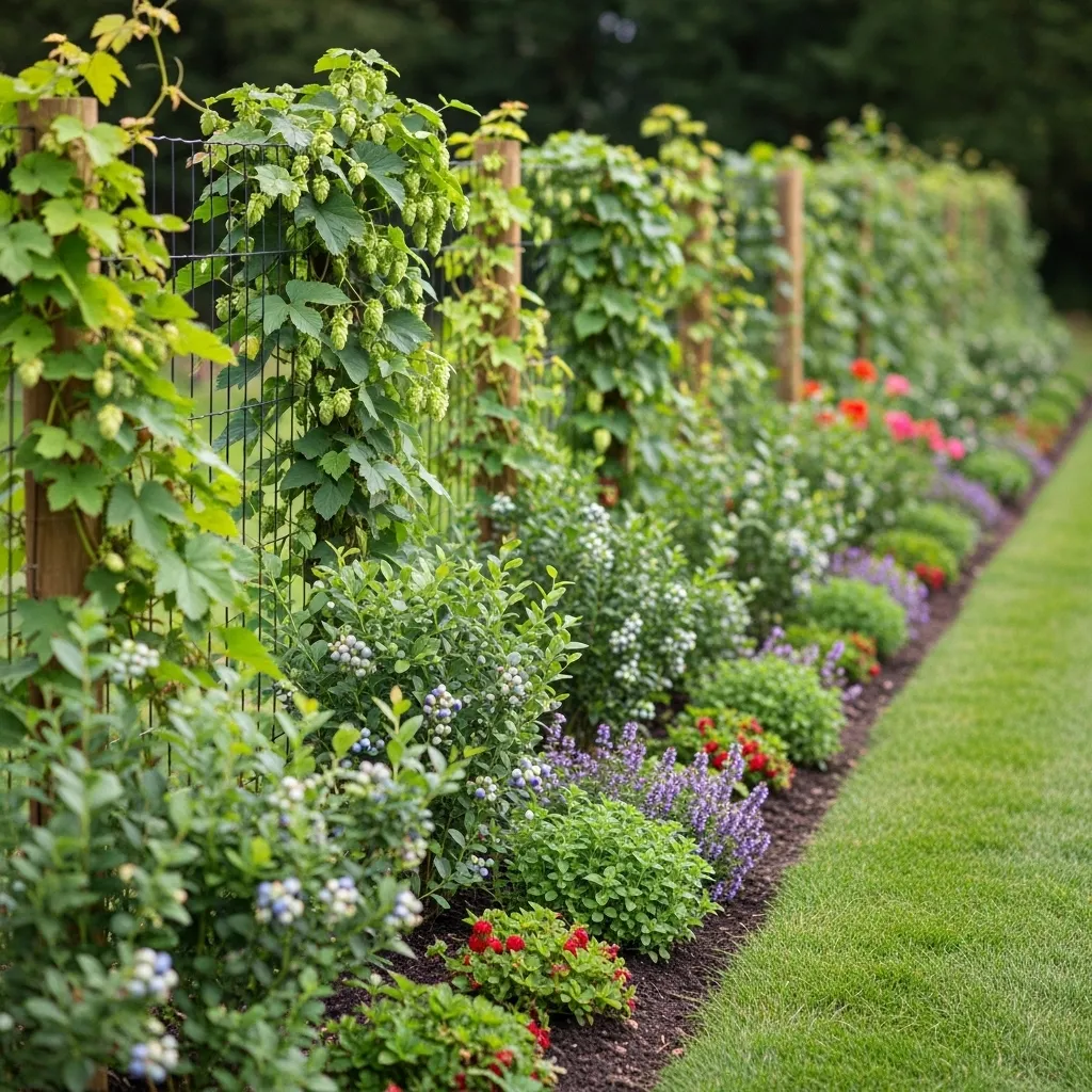 Edible Hedgerow Layout