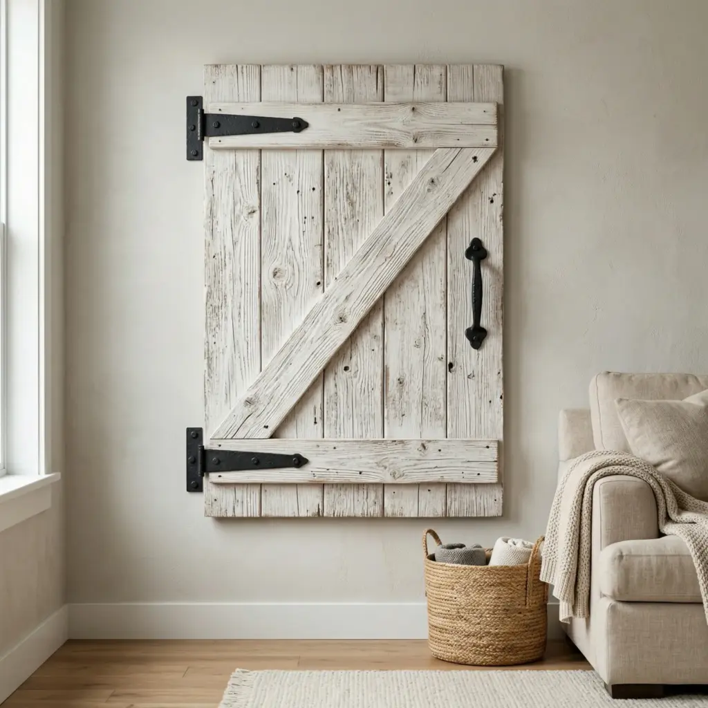 Farmhouse Barn Door Wall Art