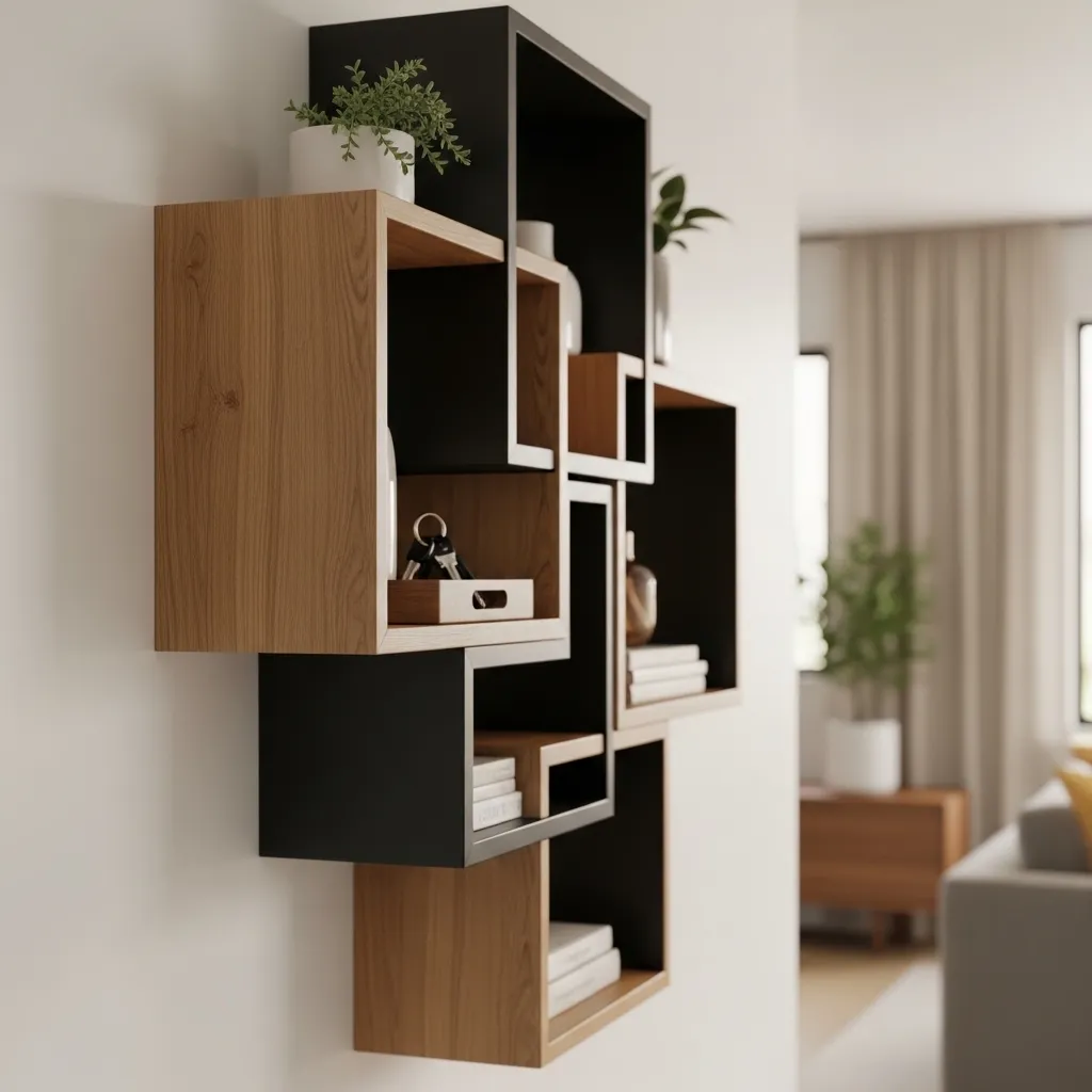 Floating Cubes with a Twist