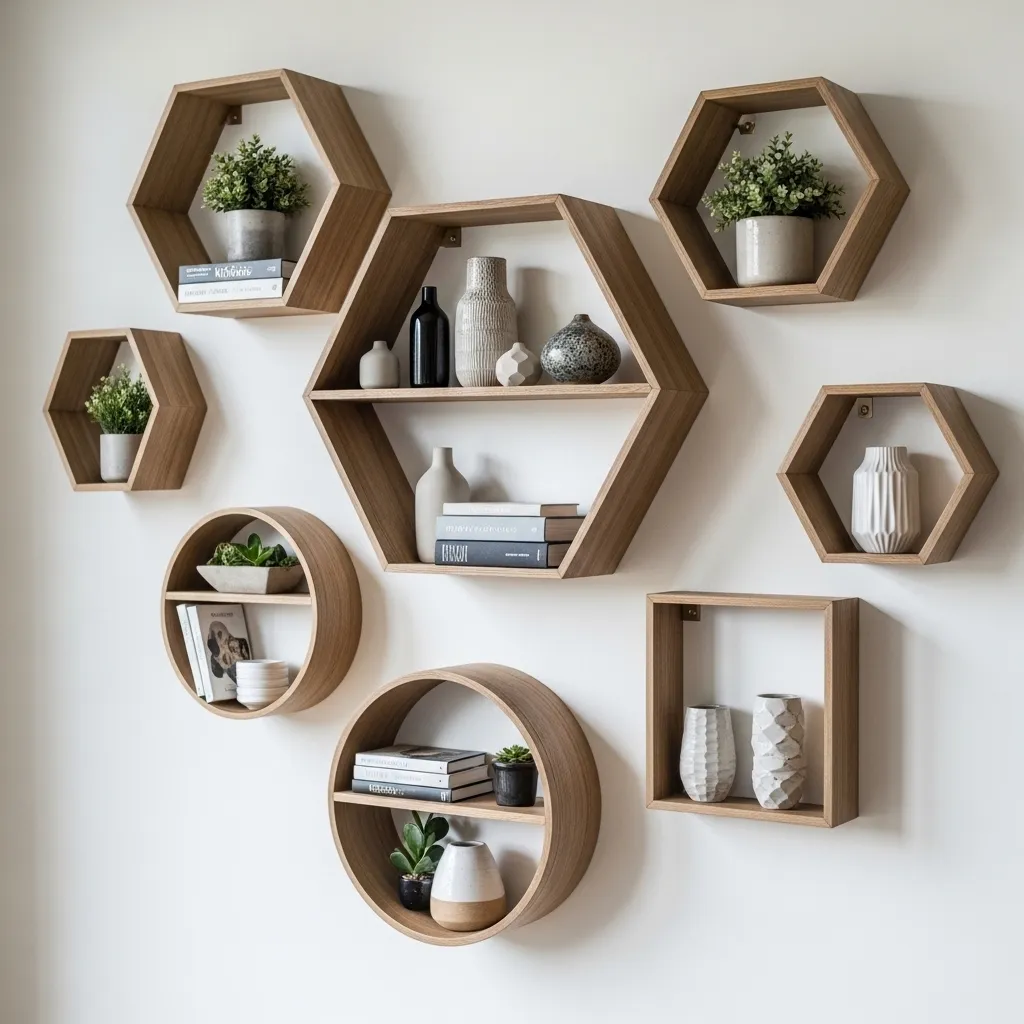 Geometric Shelves