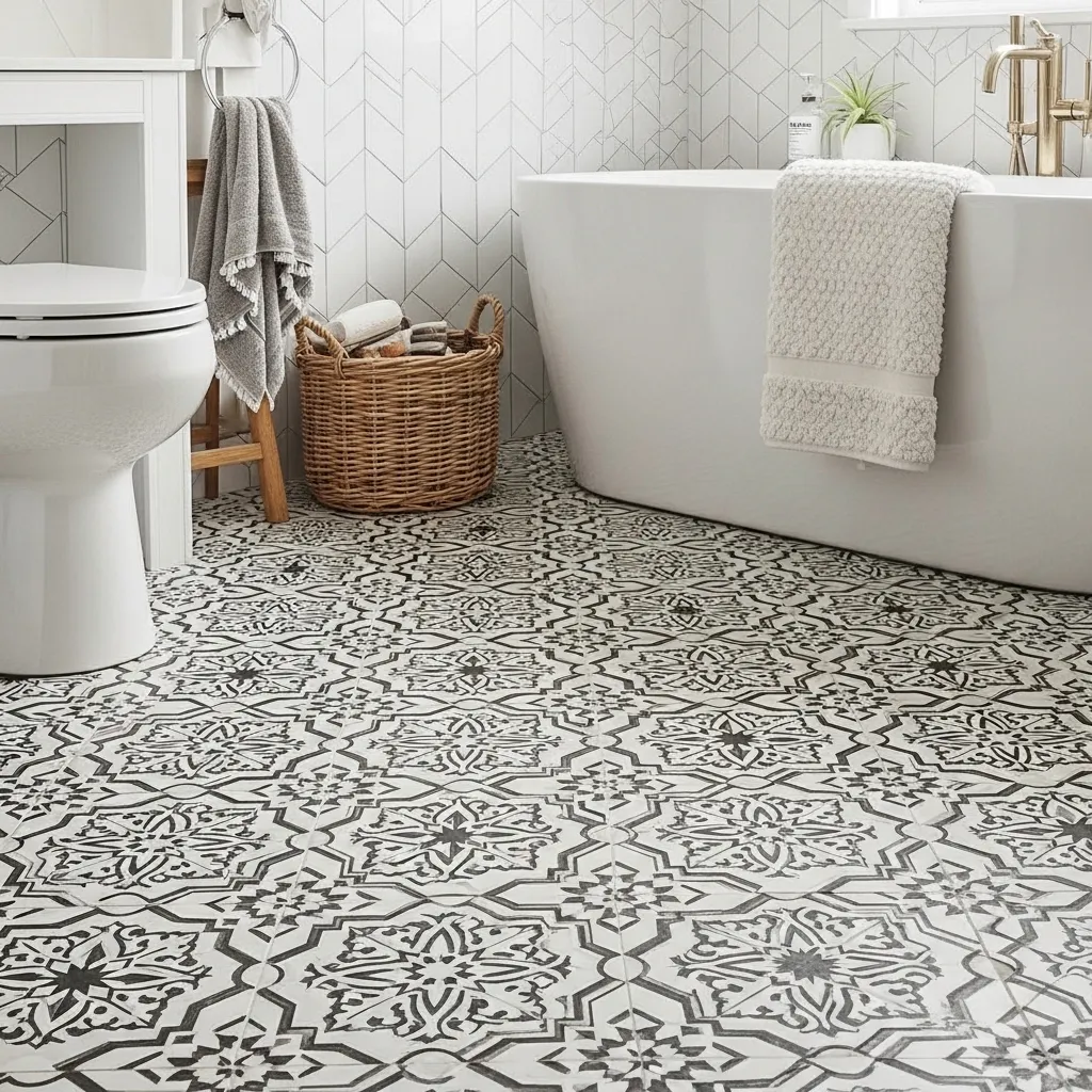 Go Bold with Patterned Tiles