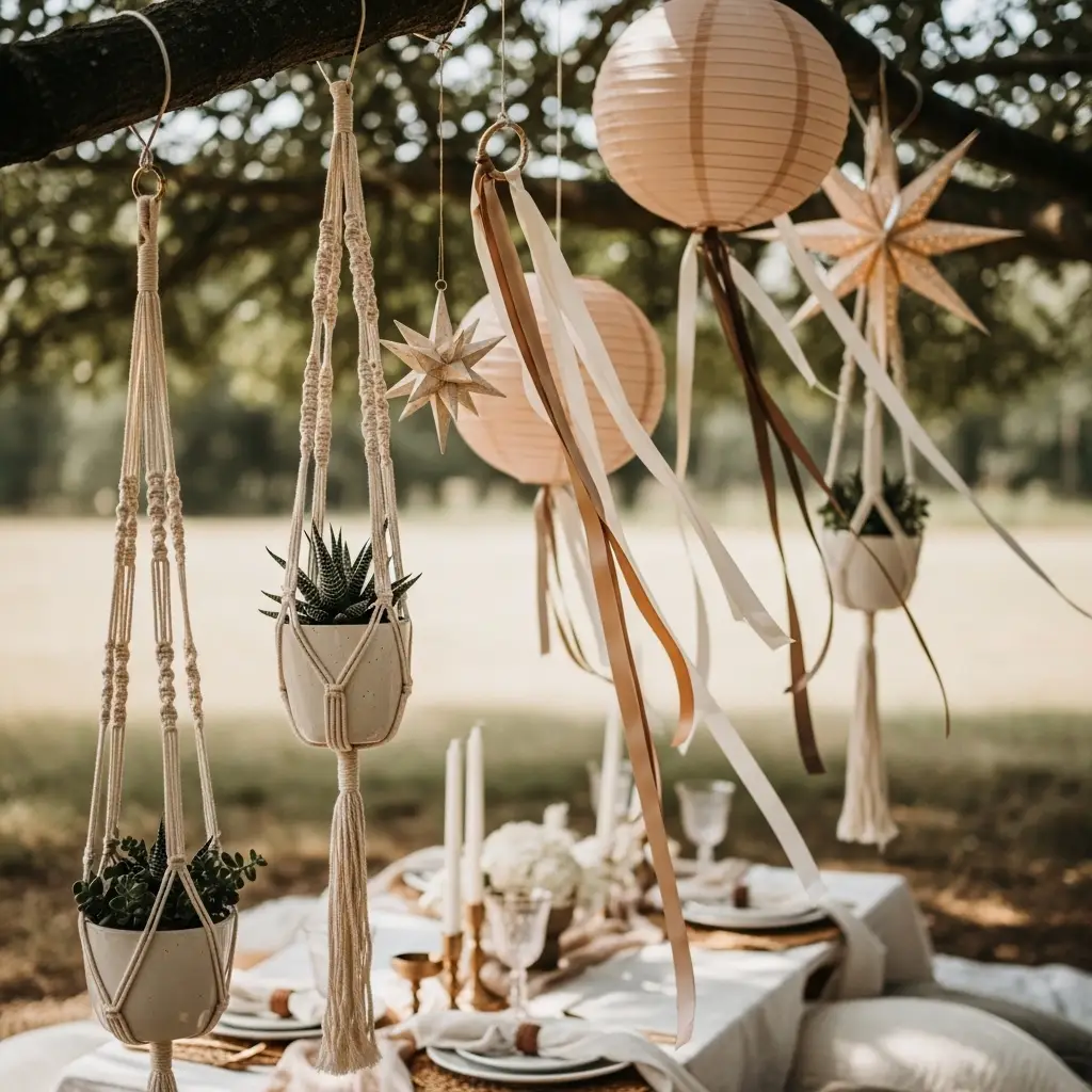 Go Vertical with Hanging Decor