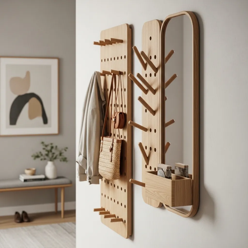 Go Vertical with Hook and Storage