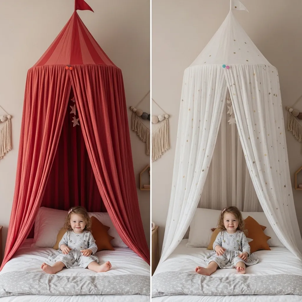 Hang a Magical Bed Canopy