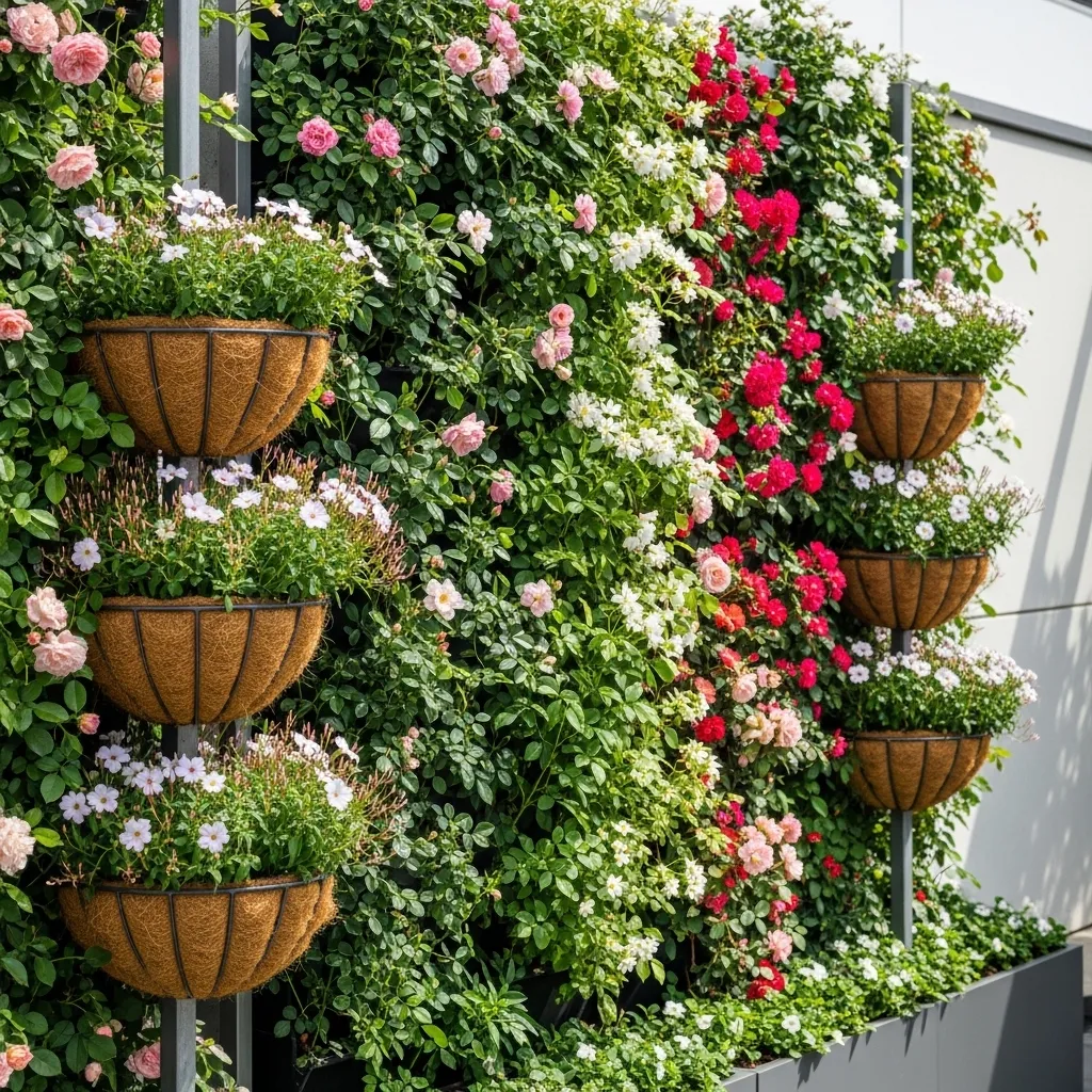 Implement Strategic Vertical Gardening