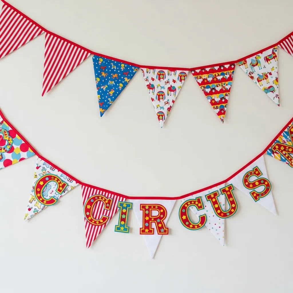 Incorporate Playful Bunting Flags