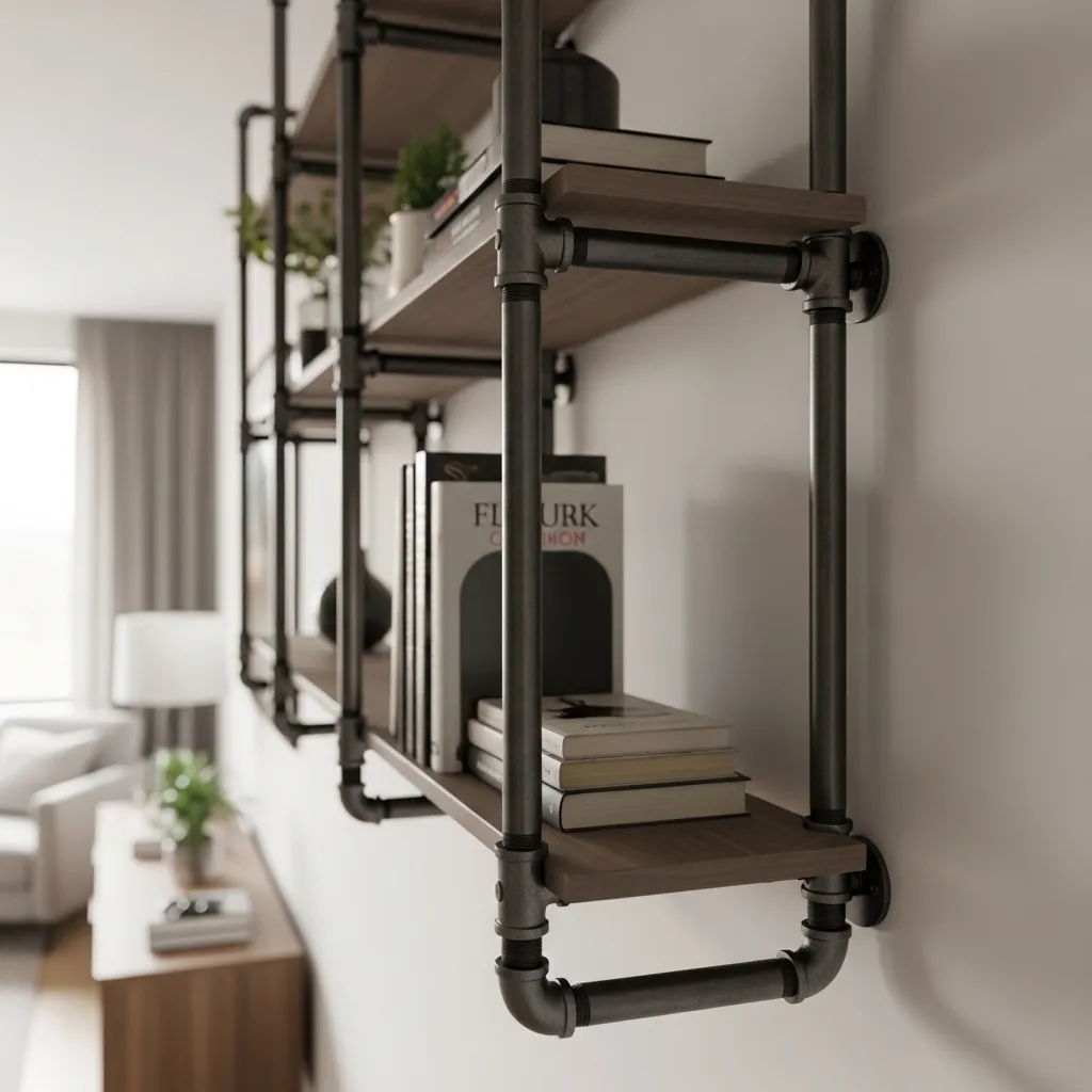 Industrial Pipes Meet Modern Art