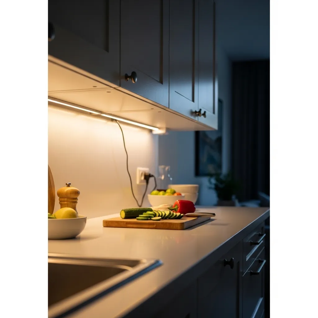 Install Under-Cabinet LED Strips