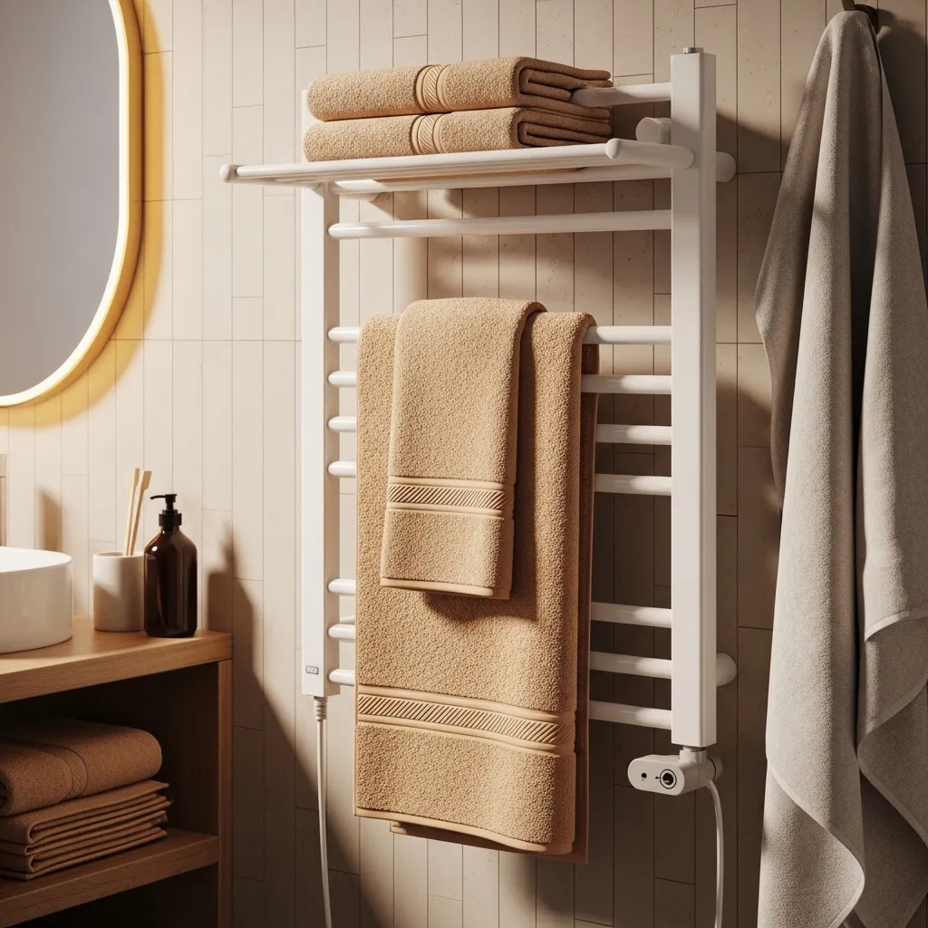 Install a Heated Towel Rack