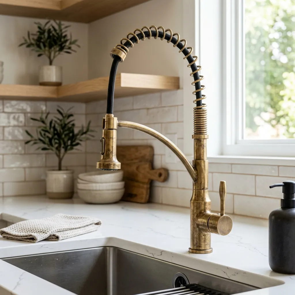Invest in a Sculptural Faucet