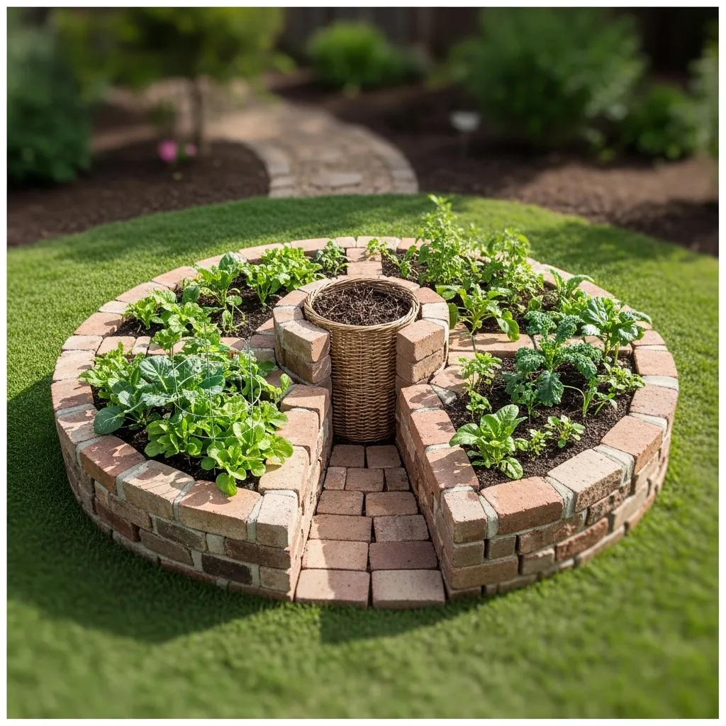 Keyhole Garden Layout