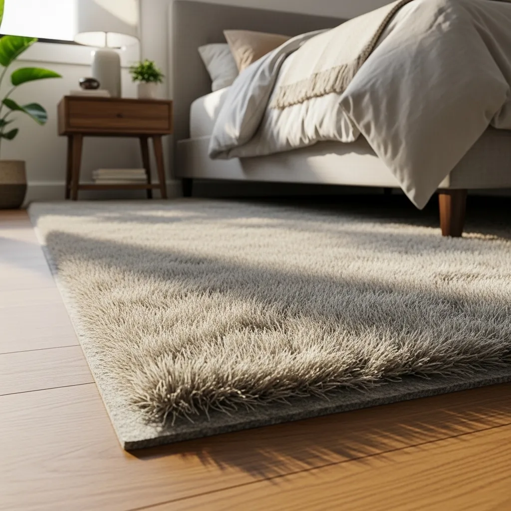 Layer Your Floors with High-Pile Rugs