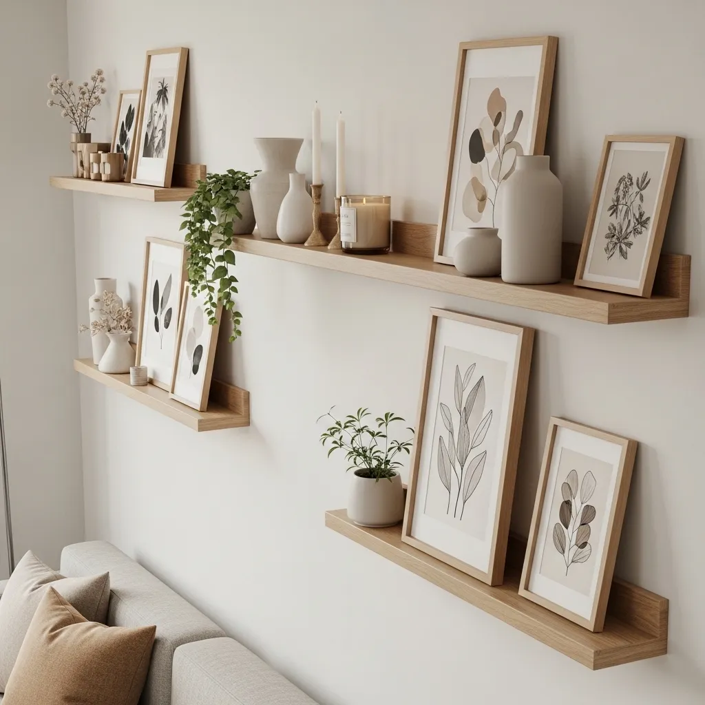 Ledge Shelves (Picture Ledges)