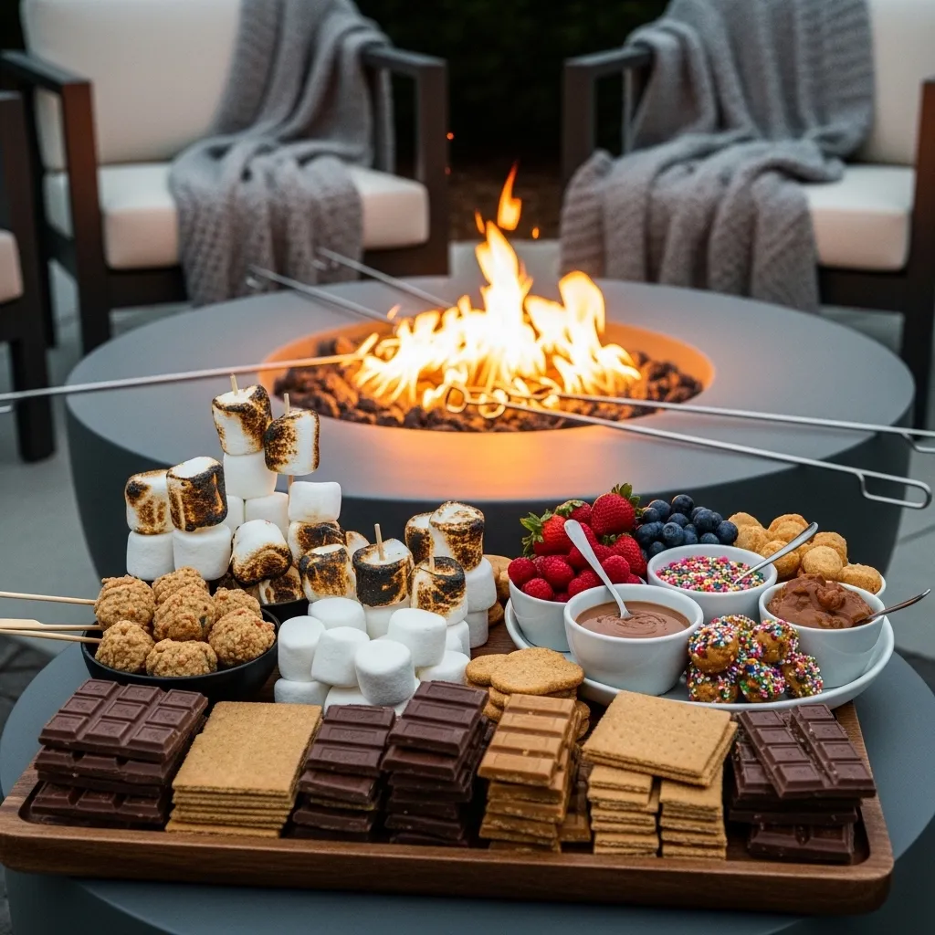 Light it Up (Literally) with a Dessert Fire Pit