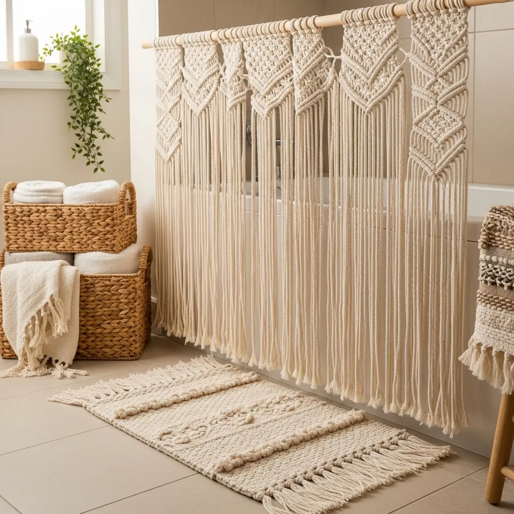 Macramé and Textile Touches