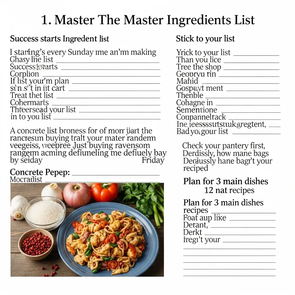 Master The Master Ingredient List