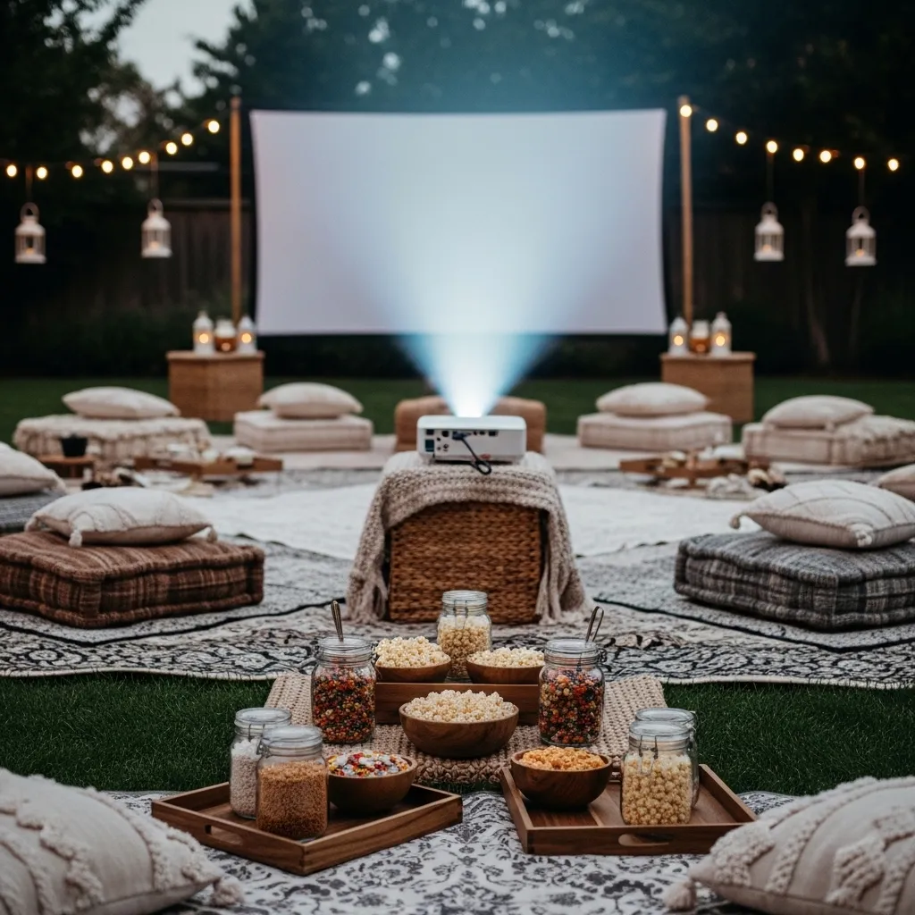 Master the Backyard Movie Night