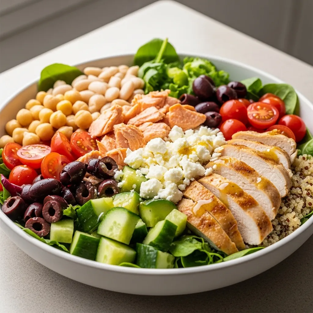 Mediterranean Power Salad