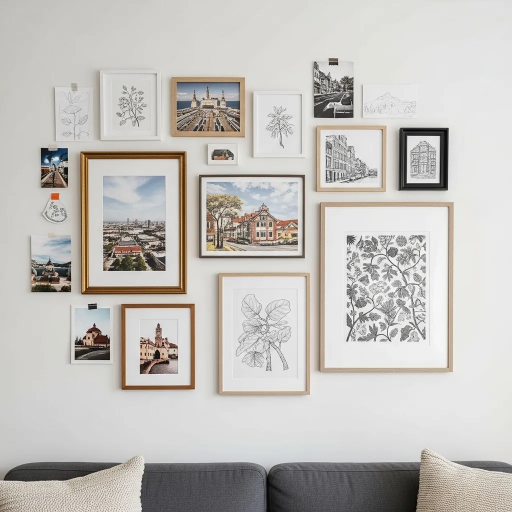 Modern Gallery Wall