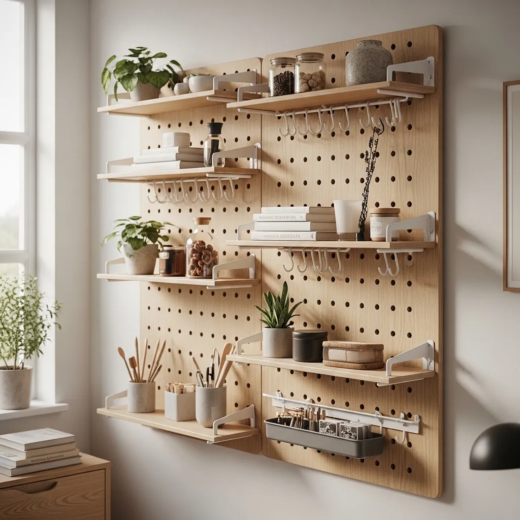 Modular/Pegboard Shelving