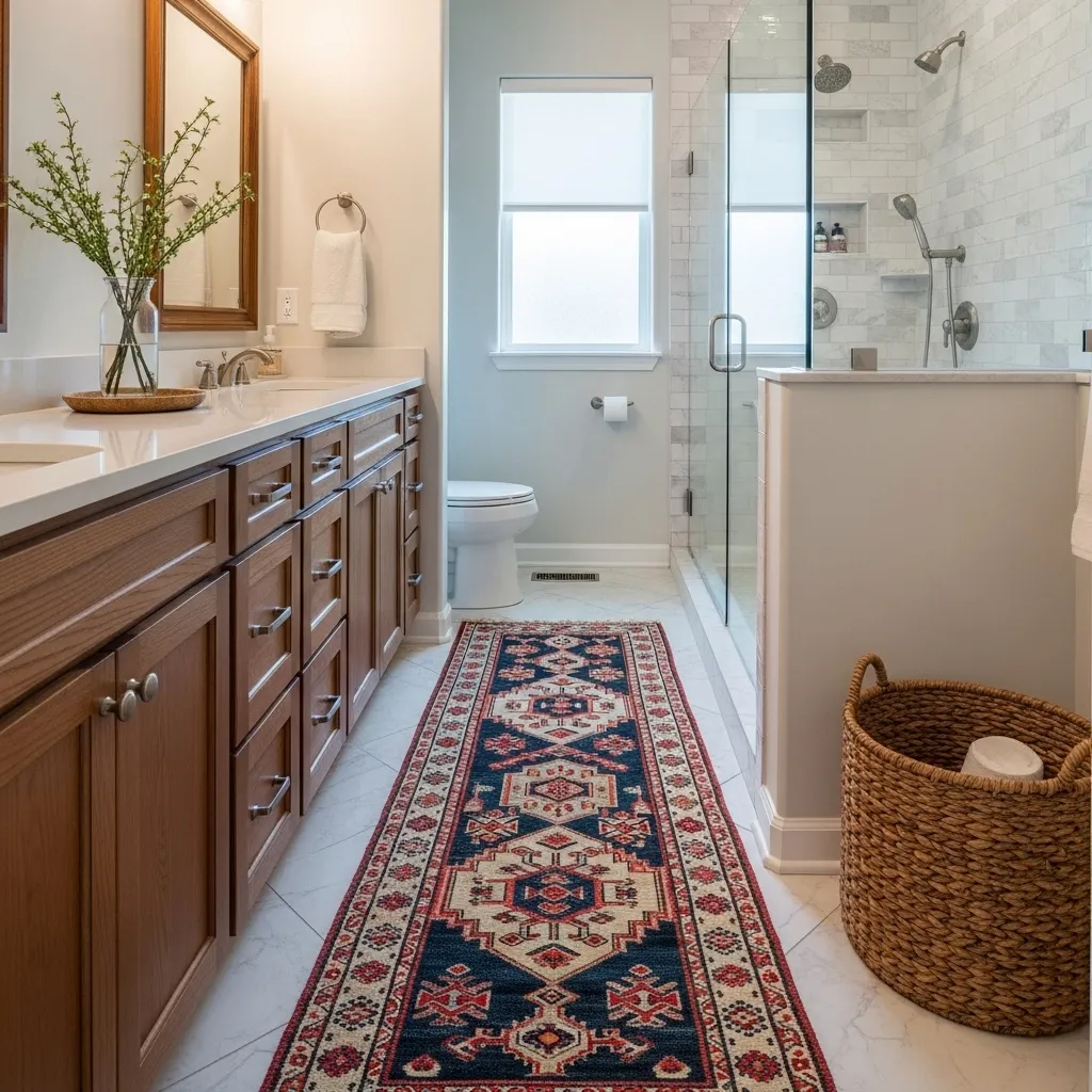 Moroccan Kilim Runners for Long Layouts