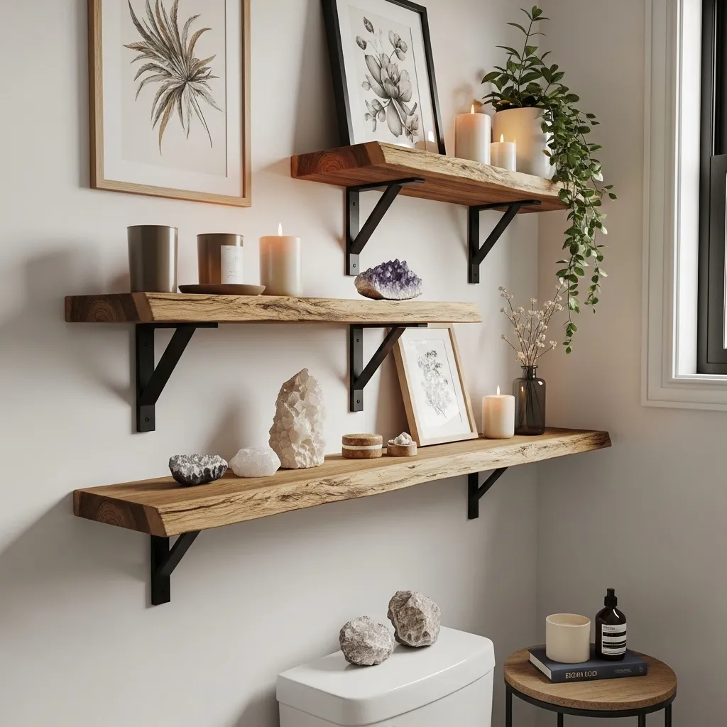Open Timber Shelving