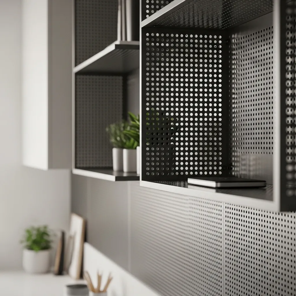 Perforated Metal for a High-Tech Feel