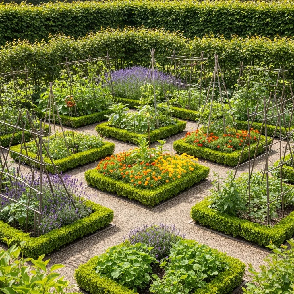 Potager or Kitchen Garden