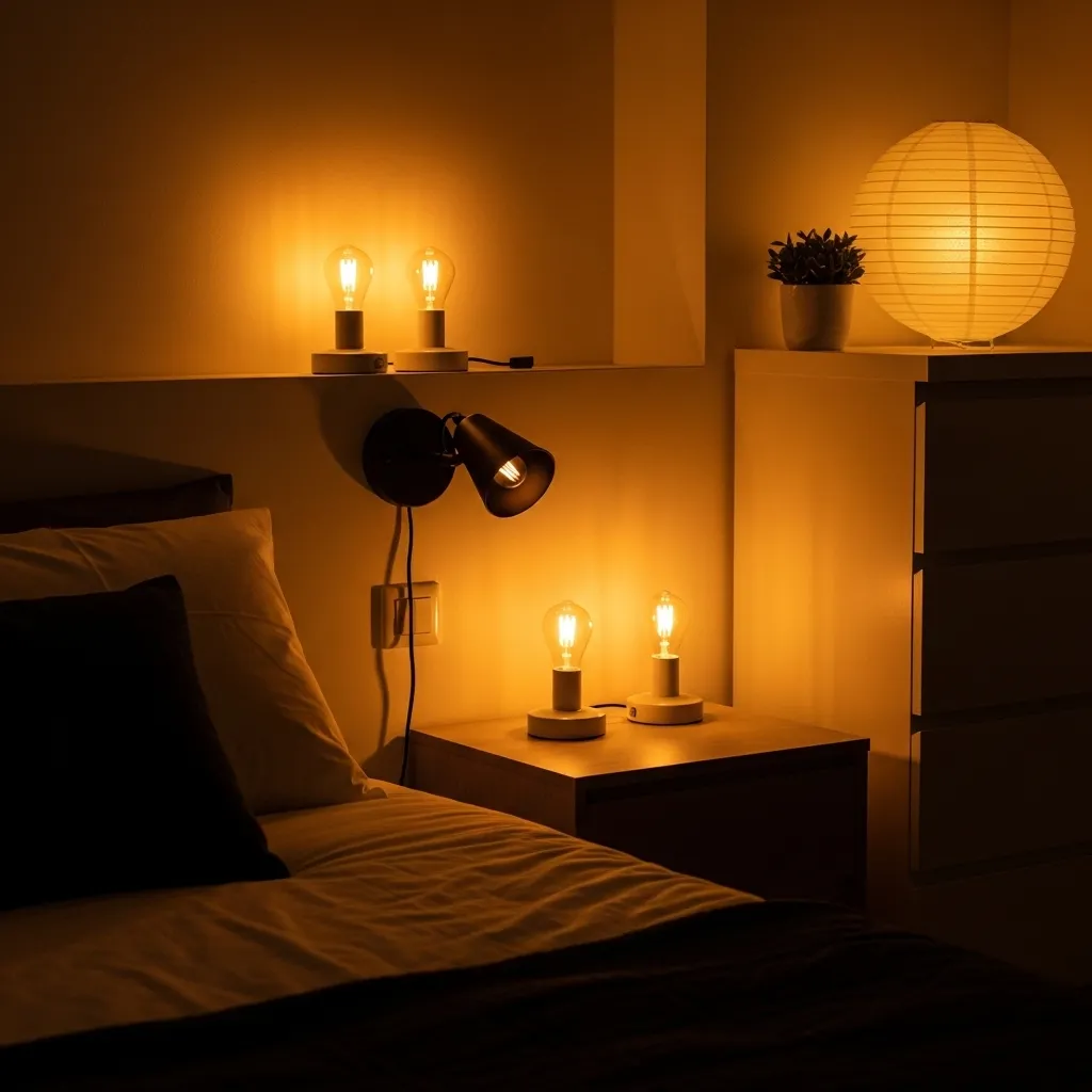 Prioritize Warm, Low-Level Lighting