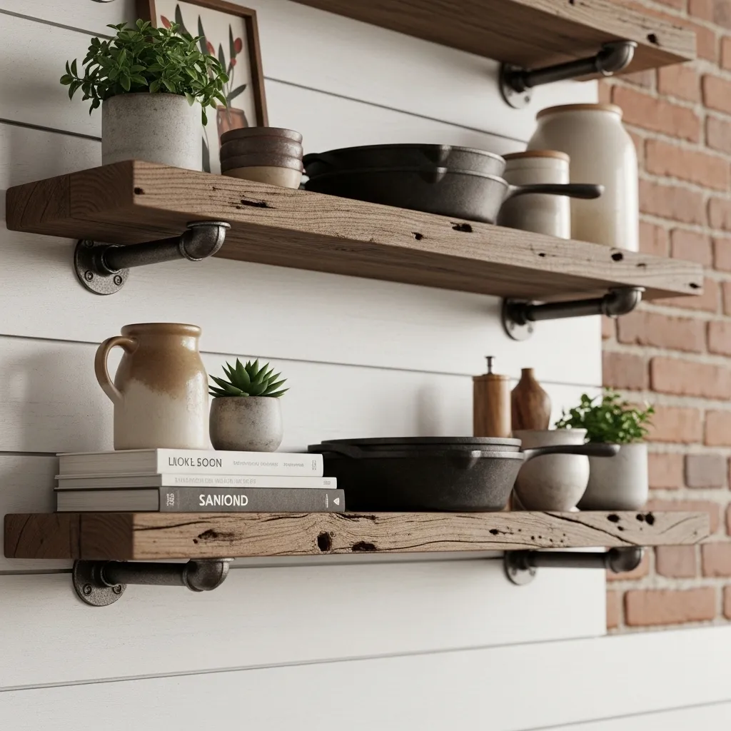 Reclaimed Wood and a Warm Touch