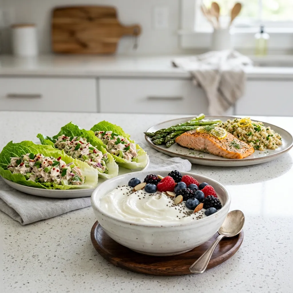 Seafood and Greek Yogurt Power