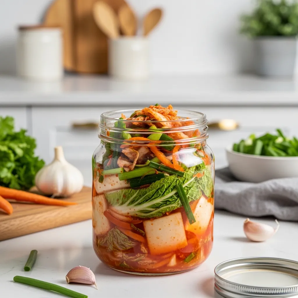 Simple Raw Kimchi