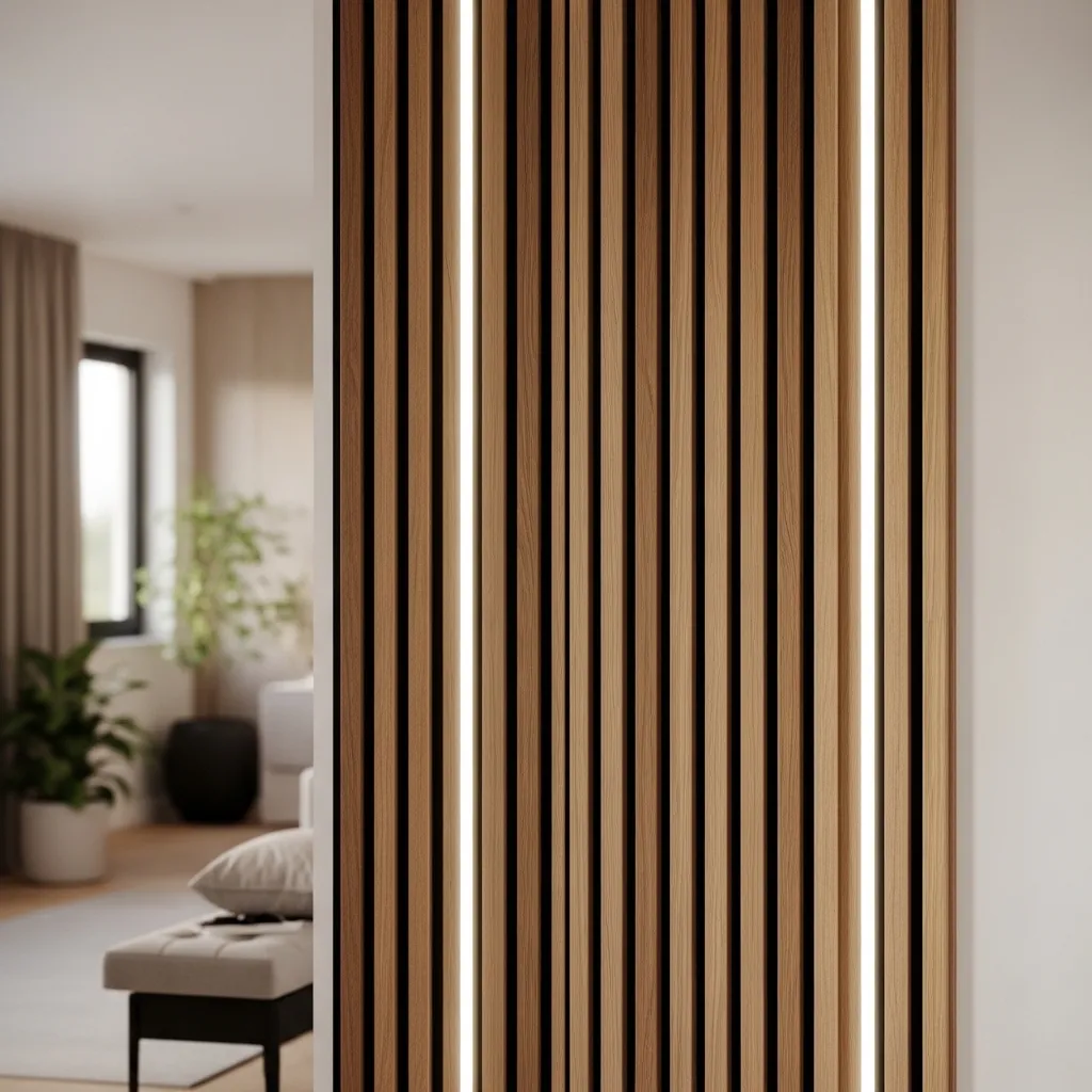 . Slat Wall Sleekness