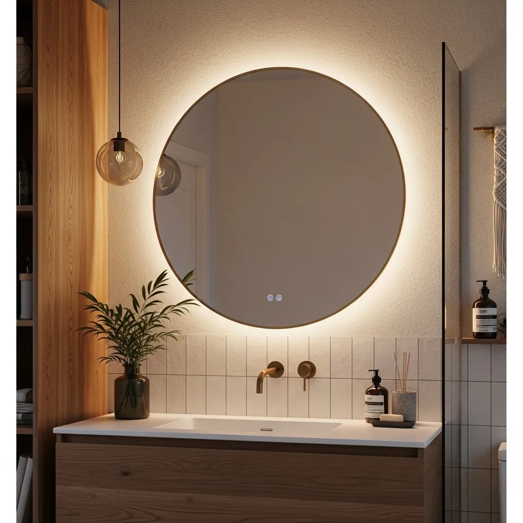 Statement Circular Mirrors