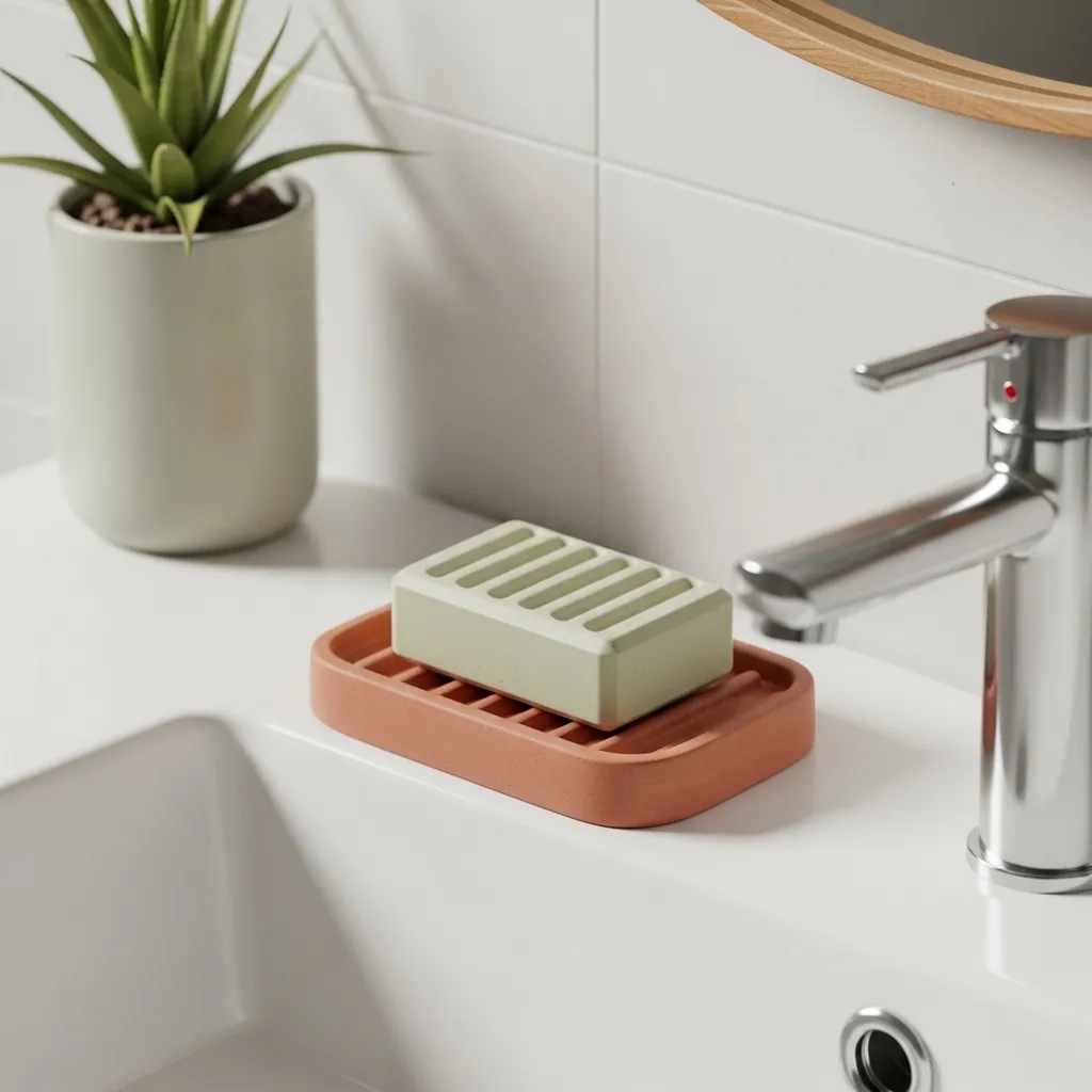 Stone and Clay Soap Dishes