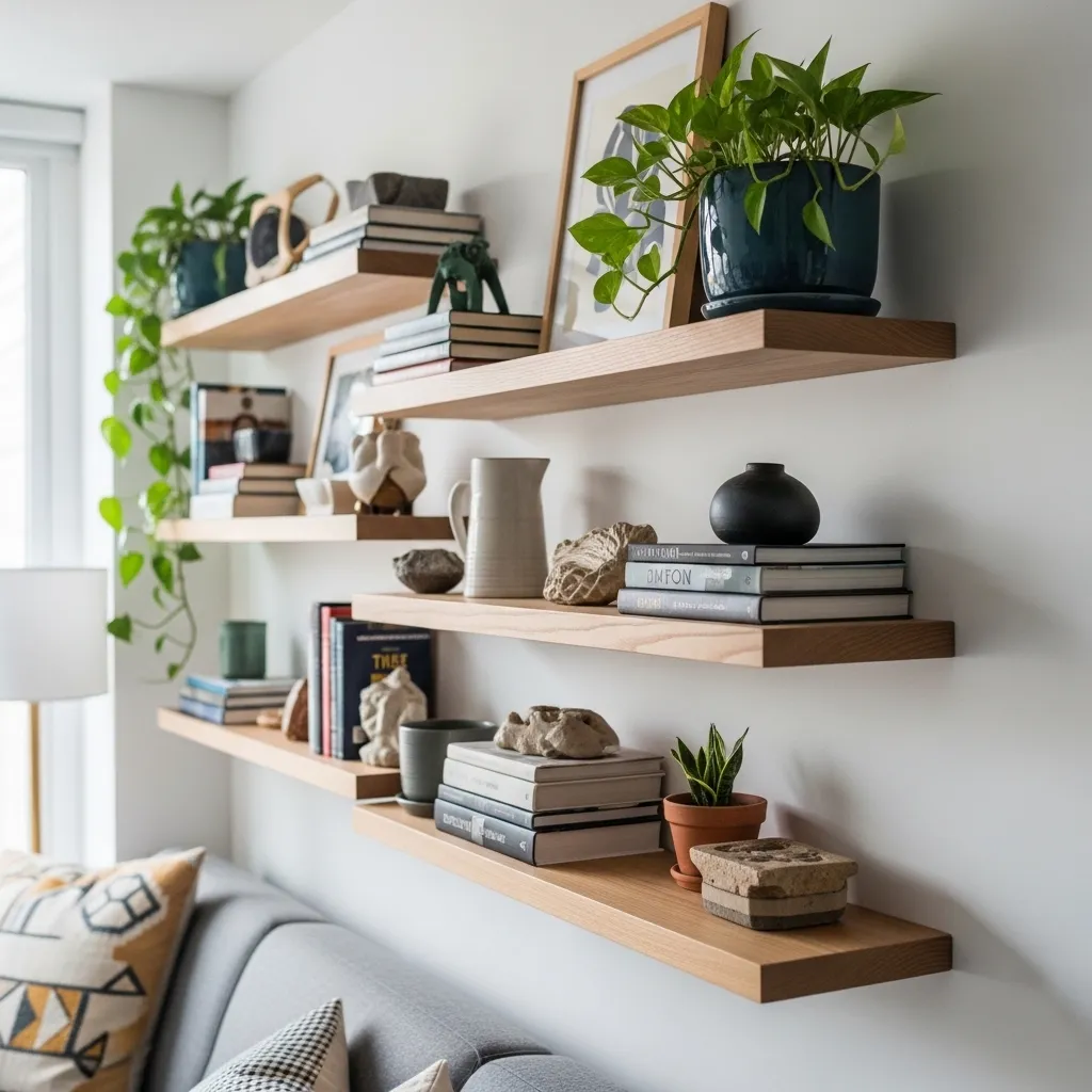 Stylish Open Shelving