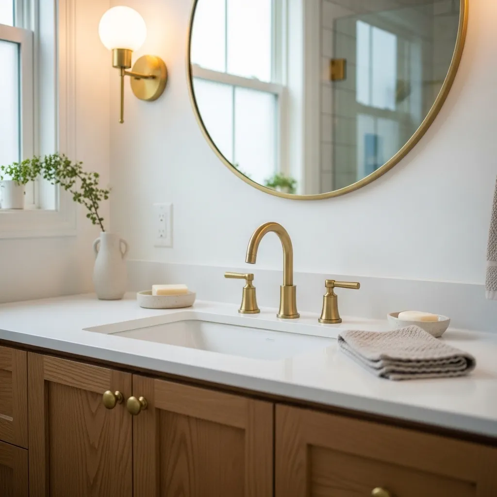 Subtle Brass Accents