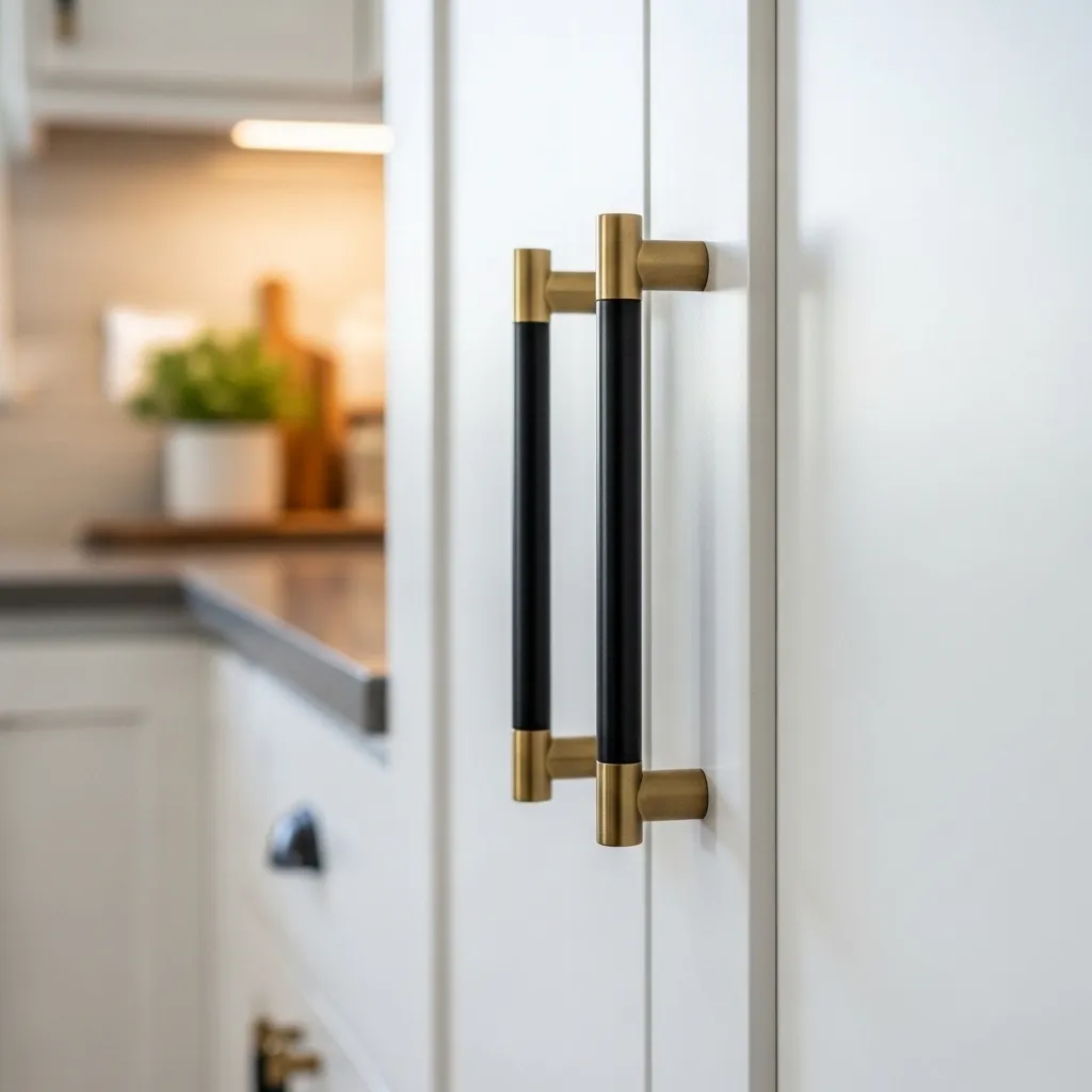 Swap Out Old Cabinet Hardware