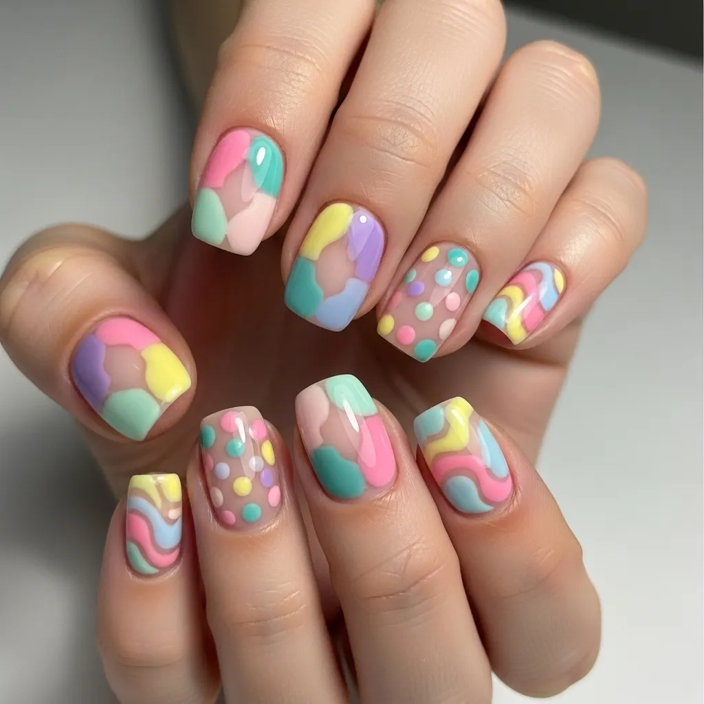 The Abstract Pastel Playground