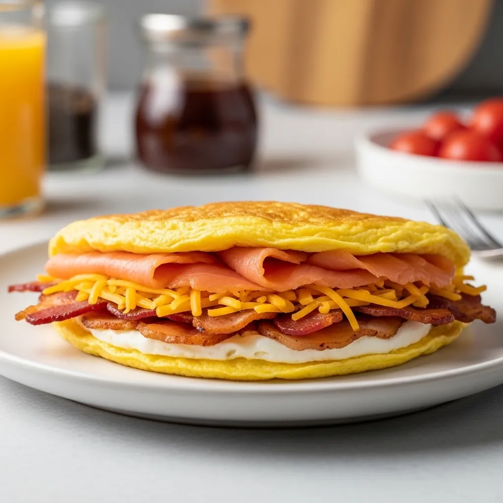 The Loaded "Everything" Omelet