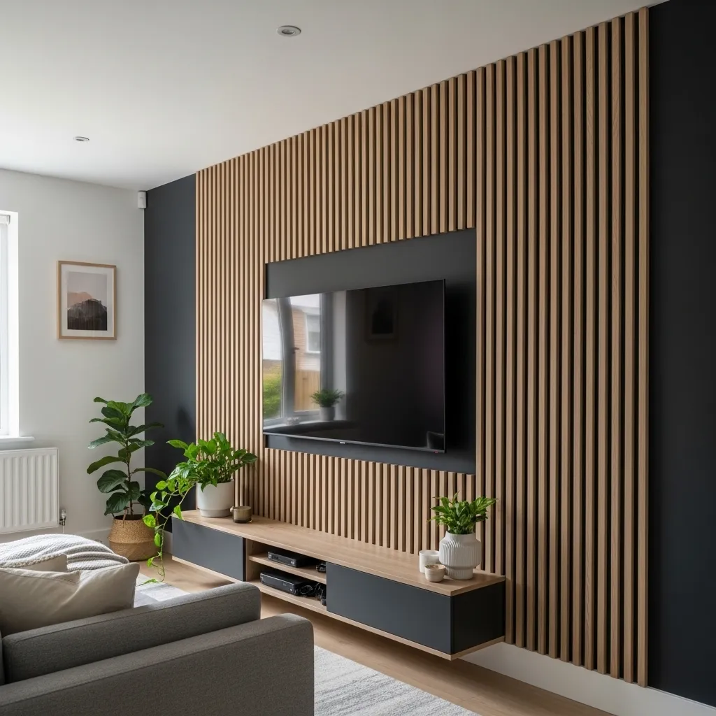 The Power of the Vertical Wood Slats