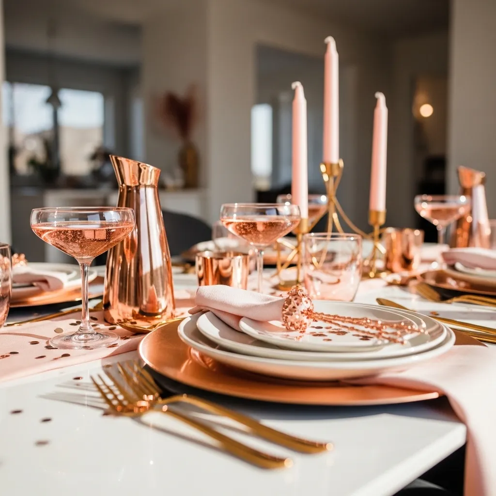 The Rose Gold Glamour