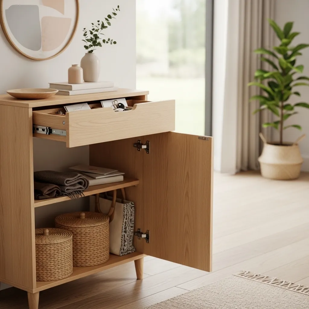 Utilize Small Cabinets for Concealment