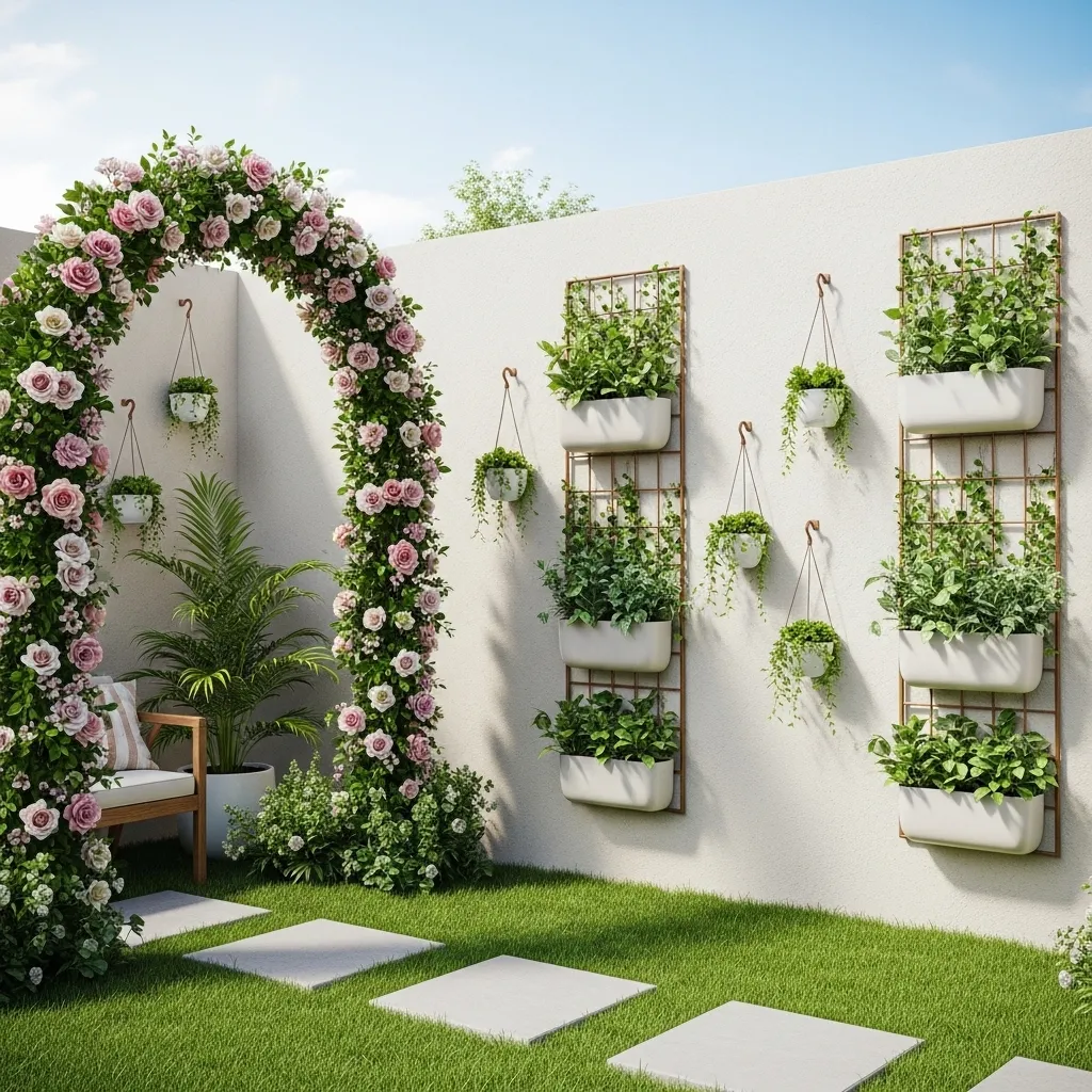 Vertical "Grad Greenery"