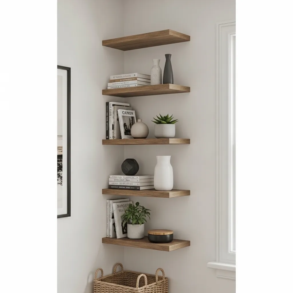 Why Staggered Shelves Rock Your Wall Space